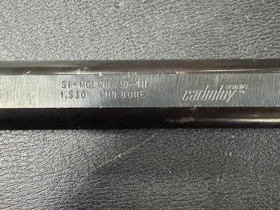 USED CARBOLOY NR 20-4H 1.25" BORING BAR