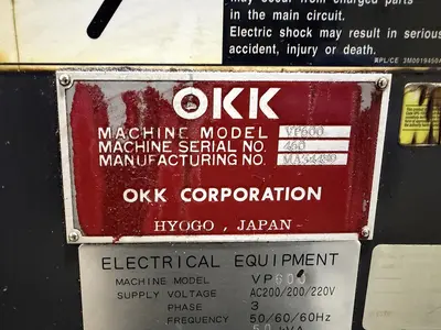 USED OKK VP-600
