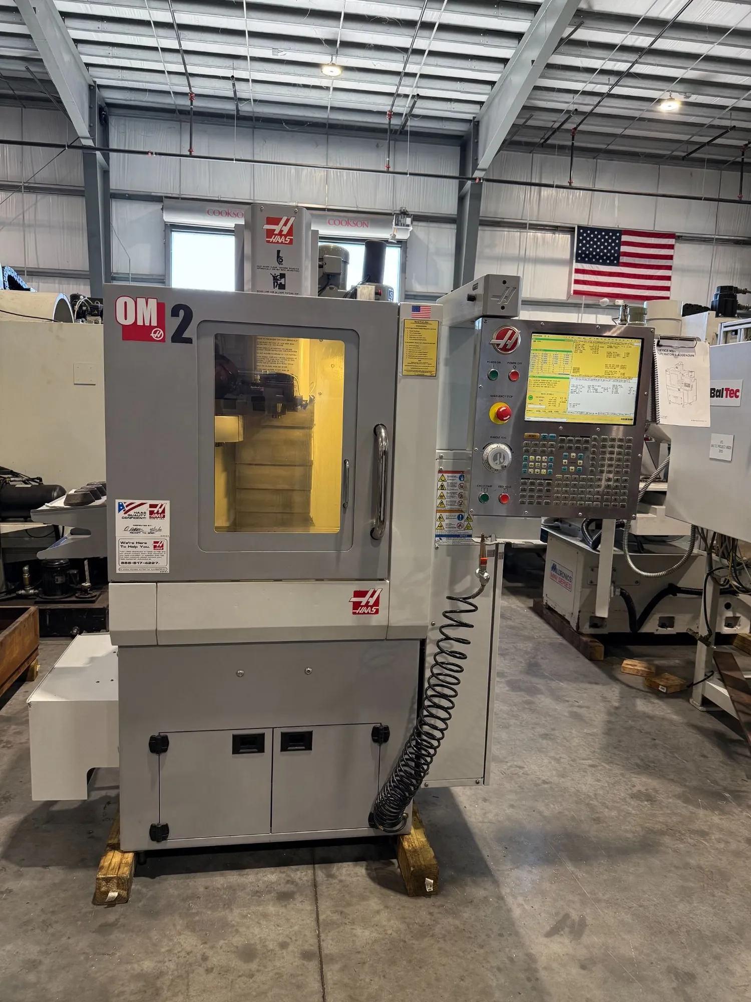 Used 2010 HAAS OM-2A Vertical Machining Centers Florida US | GMT #1360579