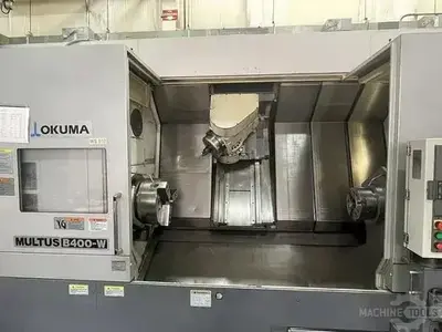 Used 2008 OKUMA MULTUS B400-W 5-Axis or More CNC Lathes Arizona US | KD Machinery #1343334