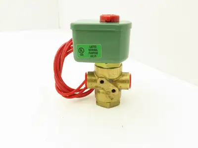 Asco Redhat 8320A023 Solenoid Valve 3-Way 40 PSI 1/4 NPT NC 120V T811803