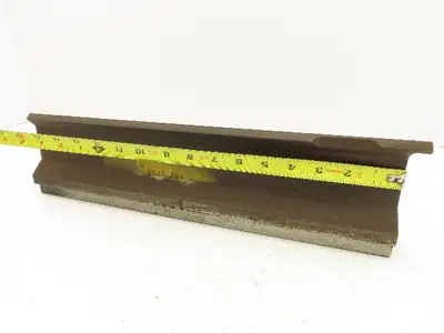 Press Brake Gooseneck Punch Die 17-1/4" Long 90° V 3/8" Finger 3-3/4" H Offset