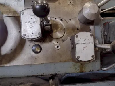 32" X 168" SUMMIT GAP BED ENGINE LATHE. STOCK # 0661425