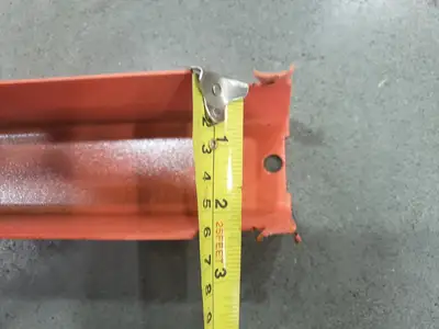 Snap-In Safety Bars for 42in. Racking Step Beams