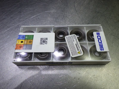 SECO Carbide Milling Inserts QTY10 RPHT2006M0T-ME12 T350M (LOC2177)