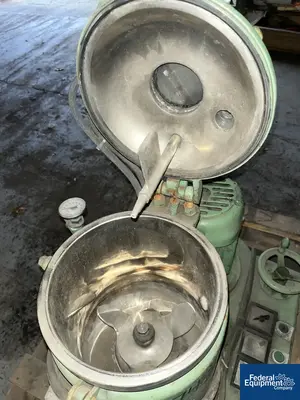 USED Papenmeier 8 Liter Papenmeier High Intensity Mixer, Model TGAHK8, 3 KW