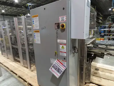RA Jones Wraptor Package Sleever Cartoner Wrap Machine 460V 3PH