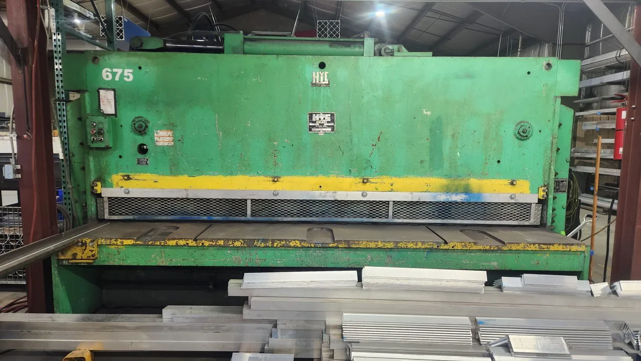 Used ” X ‘ ” X ‘ Power Squaring Shears (Inch) Illinois US | Revelation Machinery #1553712