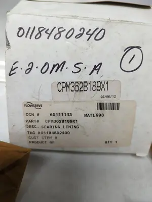 New | in-Stock FLOWSERVE CPM362B189X1 Bearings Ohio US | Surplus Asset Holdings #1240105