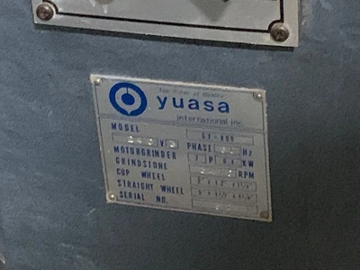 USED 1981 Yuasa GX-800 RADIUS GRINDER, MADE IN JAPAN, HIGH QUALITY