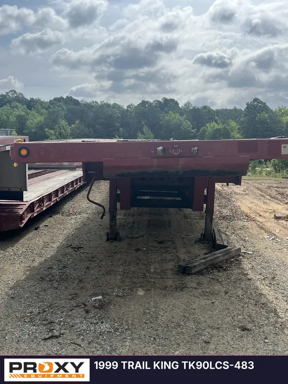 Used 1999 TRAIL KING TK90LCS-483 Lowboy Trailers North Carolina US | Proxy Equipment #1388879