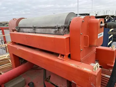 (2) Swaco CD 518 HV Slimline decanters centrifuges on trailer, Duplex SS.