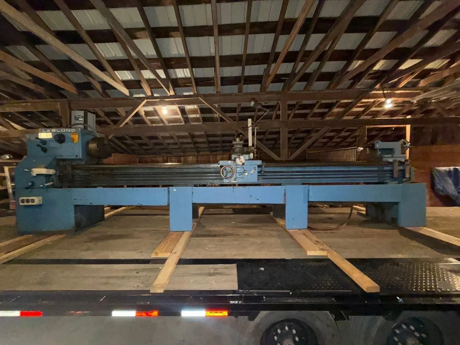19" X 150" LEBLOND MODEL #8E SERVO SHIFT ENGINE LATHE: YOBRO #25352