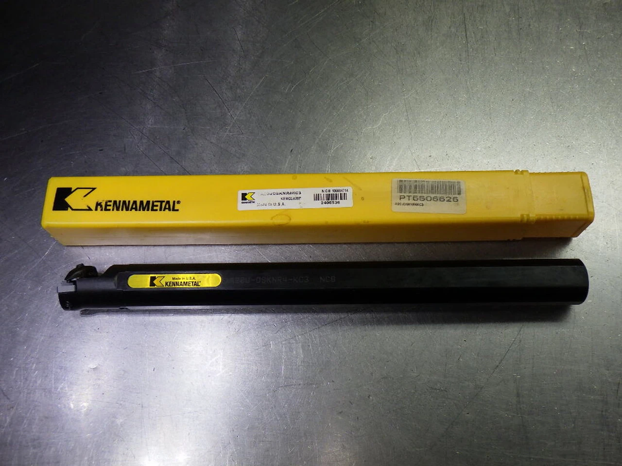 Kennametal Coolant Thru Steel Boring Bar 1.25" Shank A20U-DSKNR4-KC3 (LOC1429A)
