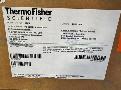 New | in-Stock THERMO FISHER TSU405SA UNDERCOUNTER REFRIGERATOR 4.5 CU.FT. 2 TO 5C MFG 2025 Undercounter Refrigerators California US | Equipment Lab #1302033