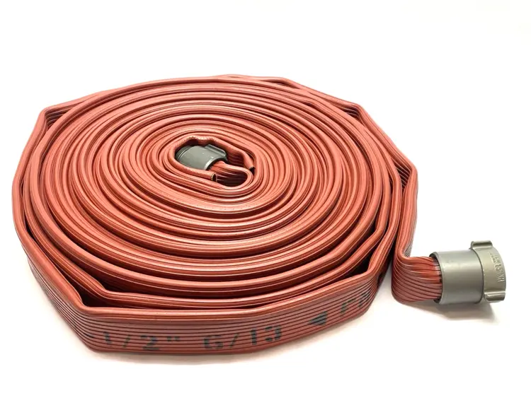 New | in-Stock Angus Red Chief Red Nitrile Rubber Fire Hose 75' Plumbing Equipment Michigan US | Maverick Industrial Sales #1391921
