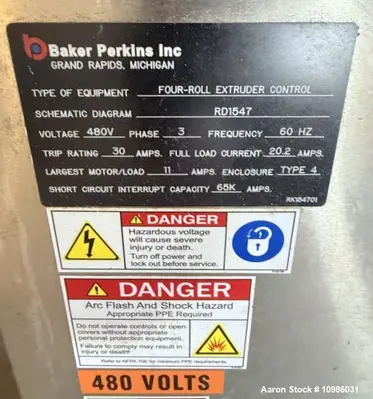 USED BAKER PERKINS 595/1