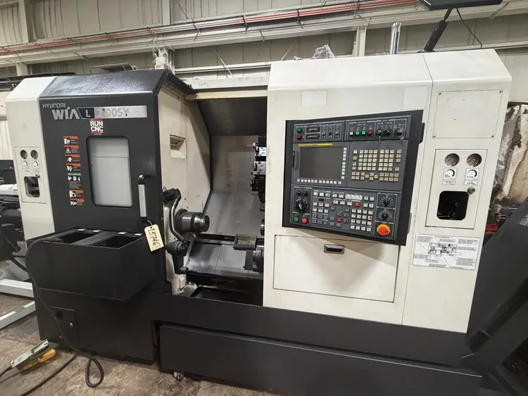 Used 2015 HYUNDAI WIA L2100SY CNC Lathes Illinois US | CNC EXCHANGE #1364429