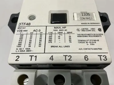 USED SIEMENS 3TF4822-OAK6