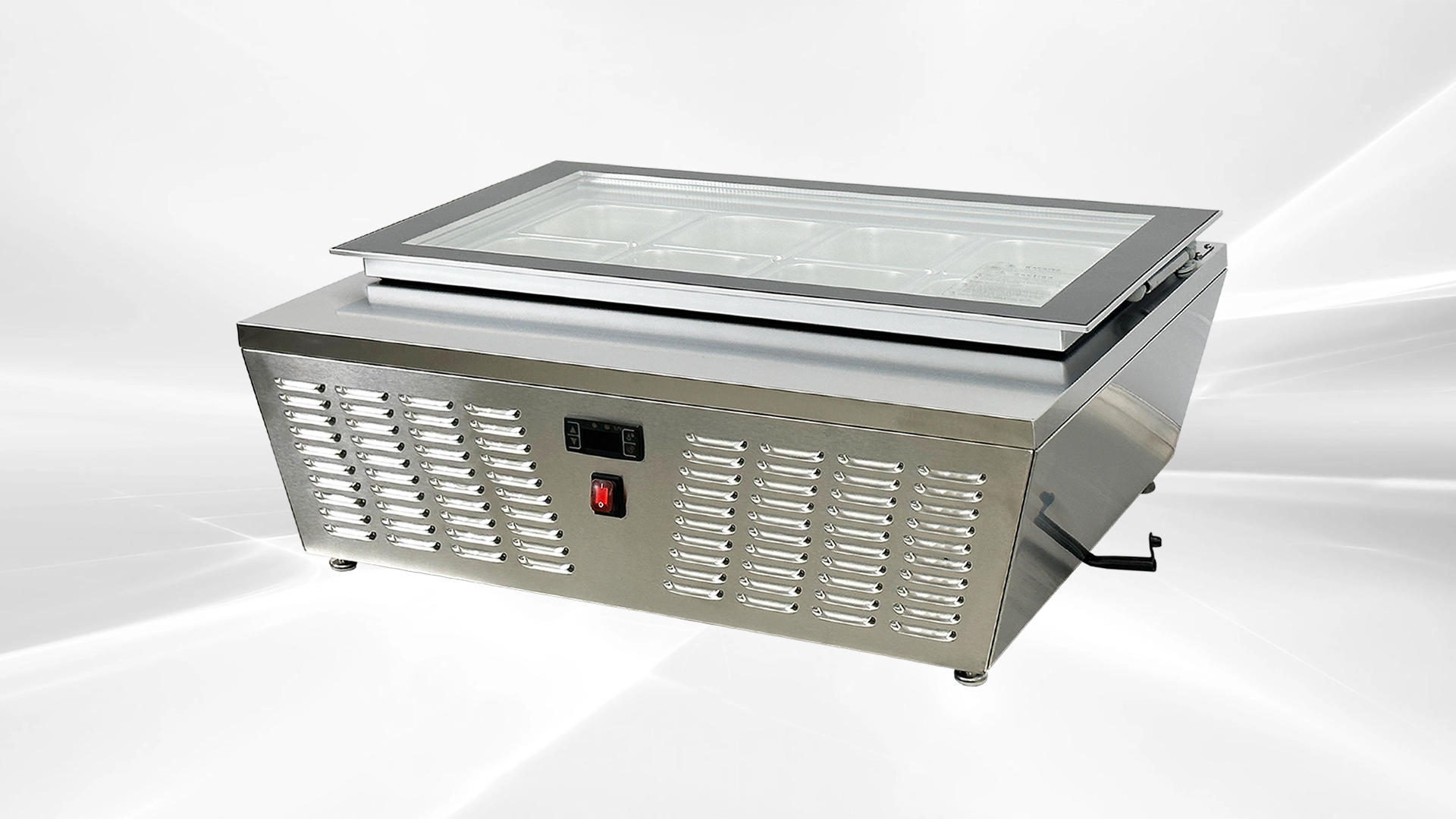 171-0247 Self Contained Countertop Sandwich Prep Table Cooler