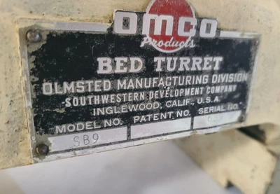 USED OMCO OMCO SB9