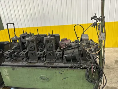 9 STAND X 2" YODER M2 ROLLFORMER / TUBE MILL: STOCK #21145