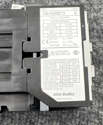 Used Allen-Bradley 100-A24NZ*3 PLC Contactors California US | Davliegogo LLC #1708157