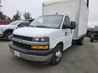 Used 2018 CHEVROLET EXPRESS 3500 Box trucks California US | Ben Kaplan Equipment #1359509