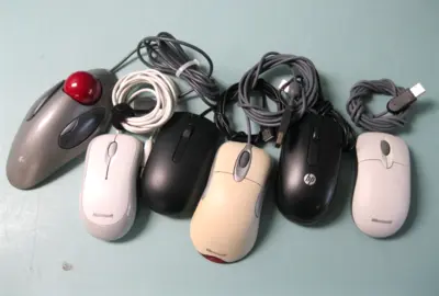 Lot Lab Takeout IT Peripherals Washable Indestructible Keyboard & 6 USB Mouse C6