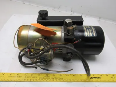 Fenner 07550500 DL-1004 Hydraulic Pump Power Unit 24VDC 3300 PSI Muliton Mic