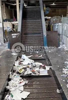 Used HUSTLER 60 INCH STEEL BELT CONVEYOR Conveyors Texas US | US Recycling Equipment #1399313