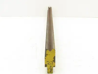 Press Brake Die 25-3/4" Long 90° V 1/2" W 1/4" D 1-3/4" H 1/2" Tang