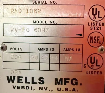 USED GILES WV-FG