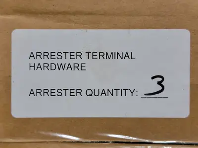 Arrester Terminal Hardware Kit