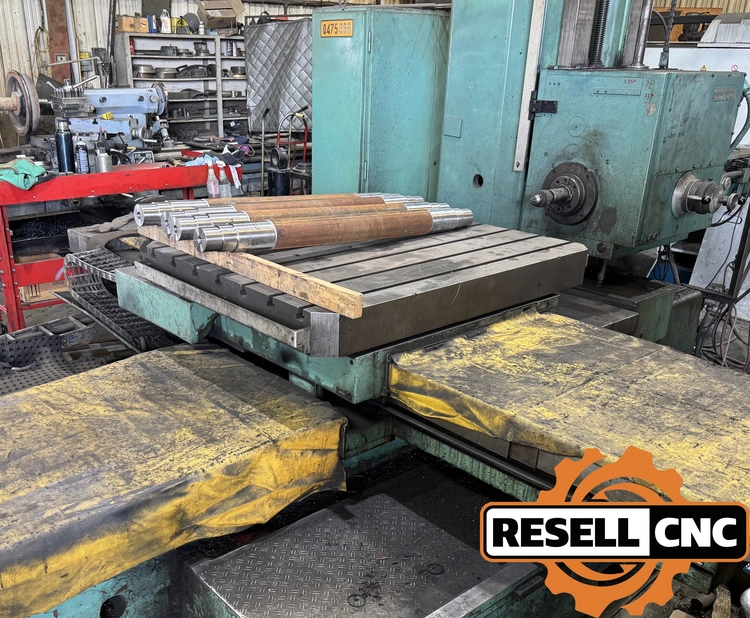Used 1999 Wotan B105M Horizontal Table Type Boring Mills Florida US | Resell CNC #455706