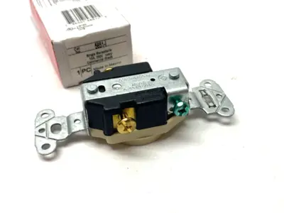 New | in-Stock Legrand Commercial Grade Single Outlet Receptacle Electrical Fittings Michigan US | Maverick Industrial Sales #1401021