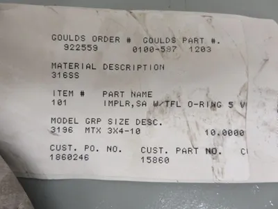 USED Goulds 3196