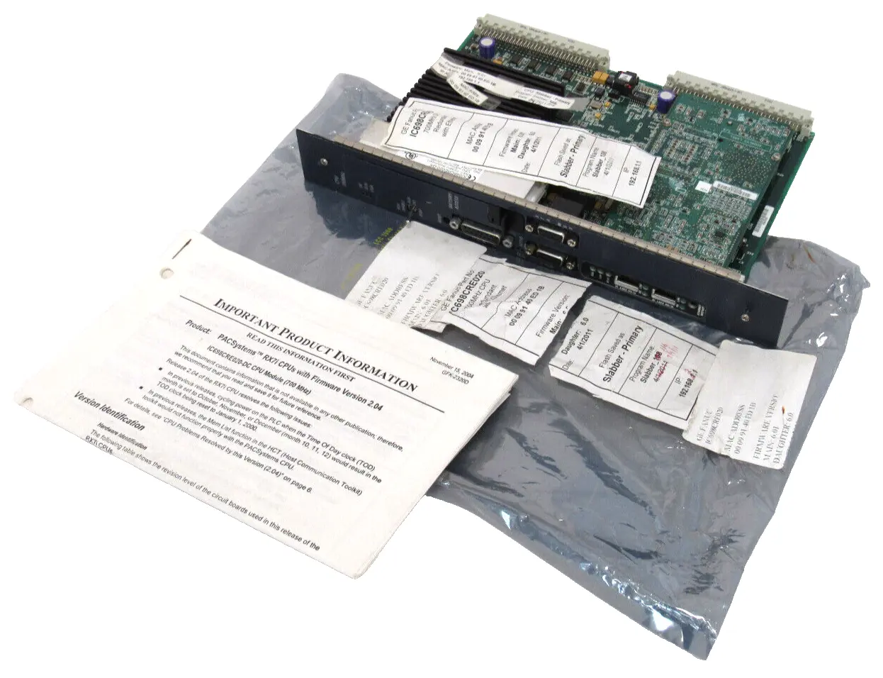 NEW GE FANUC IC698CRE020 CPU MODULE IC698CRE020-GK