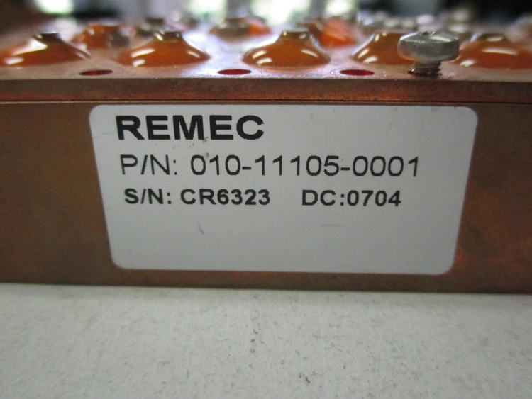 Used Remec 010-11105-0001 RF / Microwave Test Arizona US | ASSET CONVERSION SPECIALISTS, INC. #324852