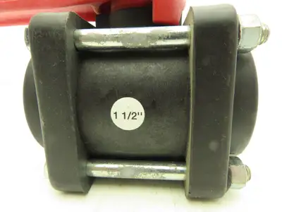 Bee Valve 4011D-20 1-1/2" NPT Full Port Ball Valve Polypropylene Lot of 3