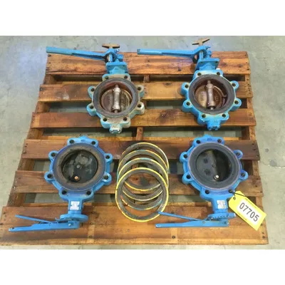 Used 6" Keystone Manual Butterfly Valve Figure 222