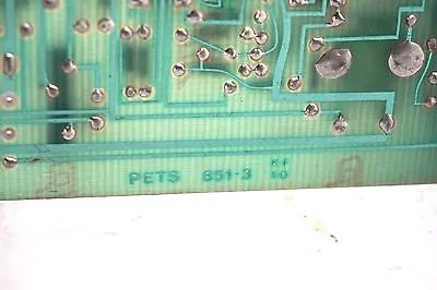 USED PETS 851-3 CONTROL MODULE 8513