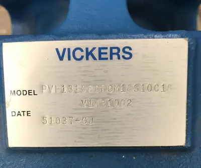 Used VICKERS PVH1310PCRCM16S10C16 Piston Pumps Ohio US | Surplus Asset Holdings #1226274