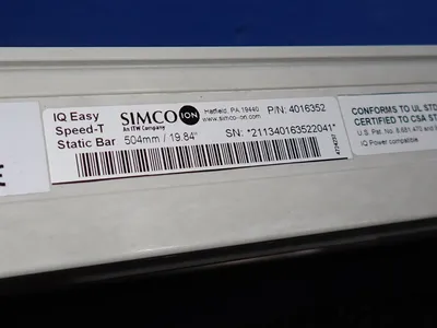 Simco Ion 24" Neutro-vac Web Cleaning System