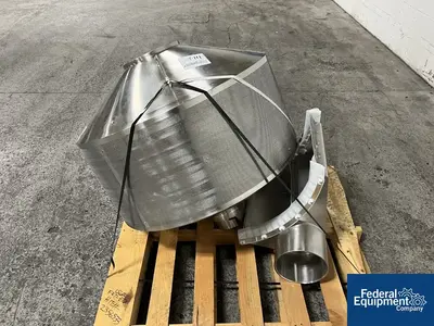 USED Thomas Processing 36" Thomas coating pan with plenum