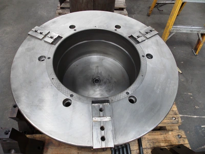 Rohm 35” hydraulic 3 jaw chuck