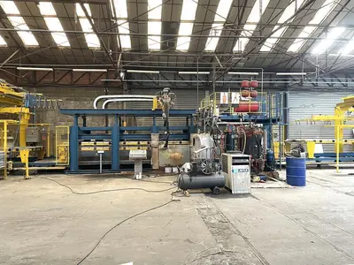 USED MANNI / CANNON POLYURETHANE PRESS FOR SANDWICH PANELS