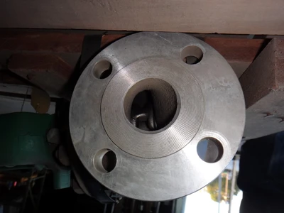Fisher 1.5" 150 Class, 316 Stainless Threaded Control Valve