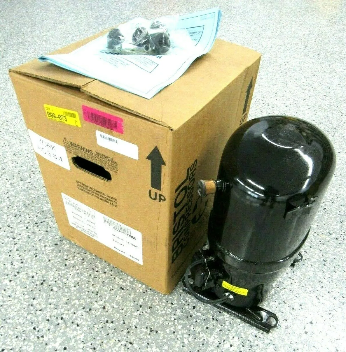 NEW BRISTOL H82J273DBVA SCROLL COMPRESSOR 760084-2020-00
