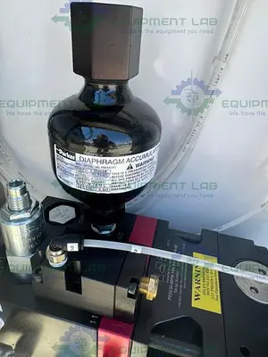 USED BIOPHARM HYDRAULIC POWER UNIT W/ INTERFACE DEVICES P SERIES PUMP